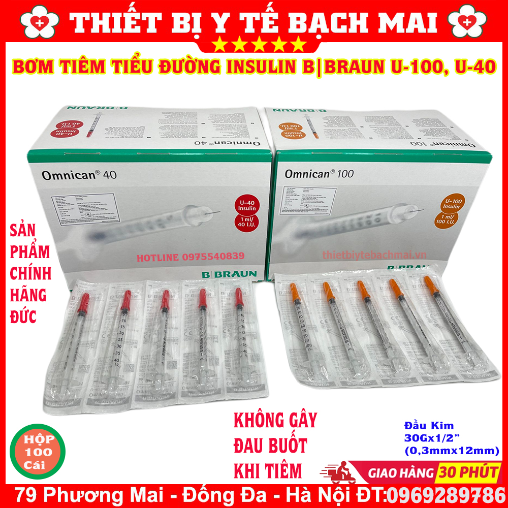 Buy Omnican 100 1ml 30G x 12mm - 100IU. Insulin Needles