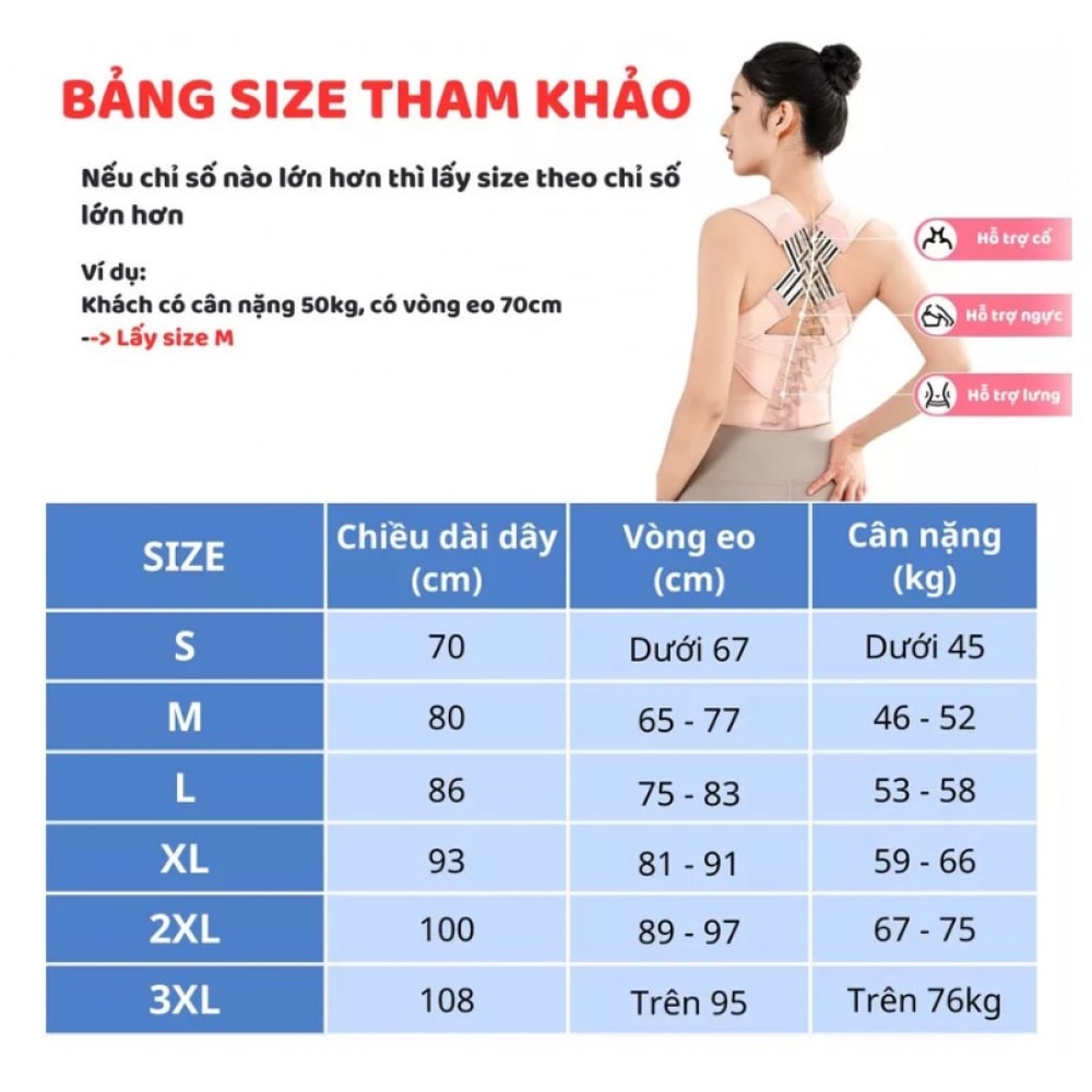 Đai Chống Gù Lưng, Đai Điều Chỉnh Tư Thế Cột Sống Cong Vẹo, Cải Thiện Vóc Dáng